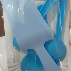 For Kids Birthday Knife, Fork and Plates Set