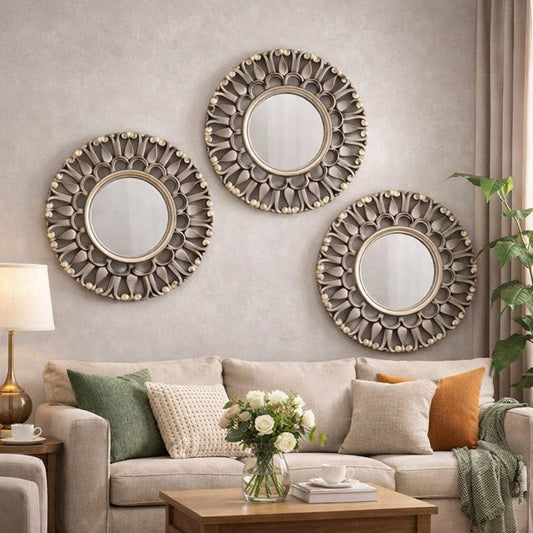 Ethereal Bloom Wall Accents (Set of 3)
