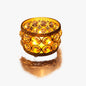 Royal Crystal Votive & Globe Tealight Set – Gold Plated Luxury Decor
