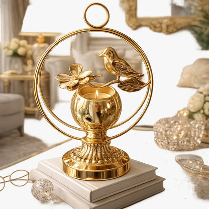 Golden Songbird Orb Wax Warmer