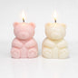 Teddy Love Scented Pillar Candles