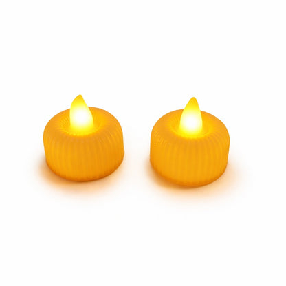 Premium Flameless LED Tealight Candles – Pack of 2