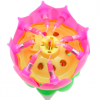 Birthday Musical Flower Rotating Birthday Candle